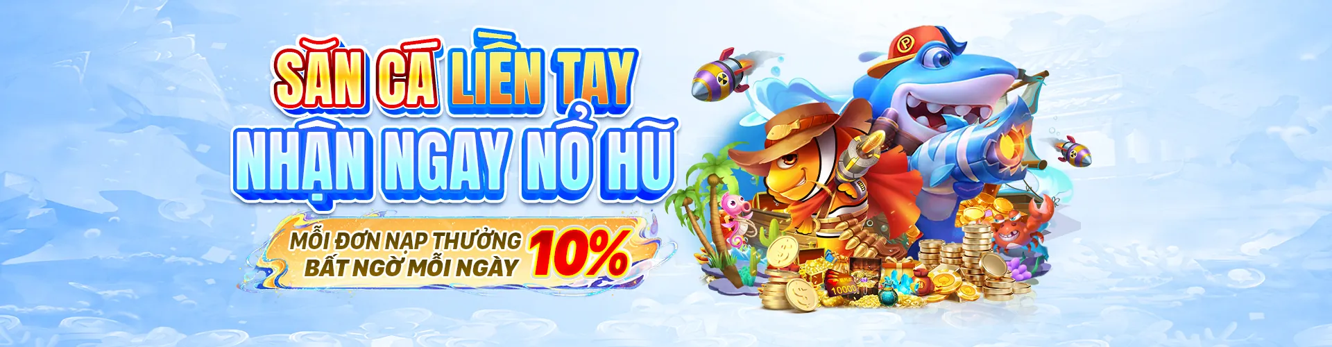 Trò chơi Bắn Cá 1xBet APK với đồ họa sống động